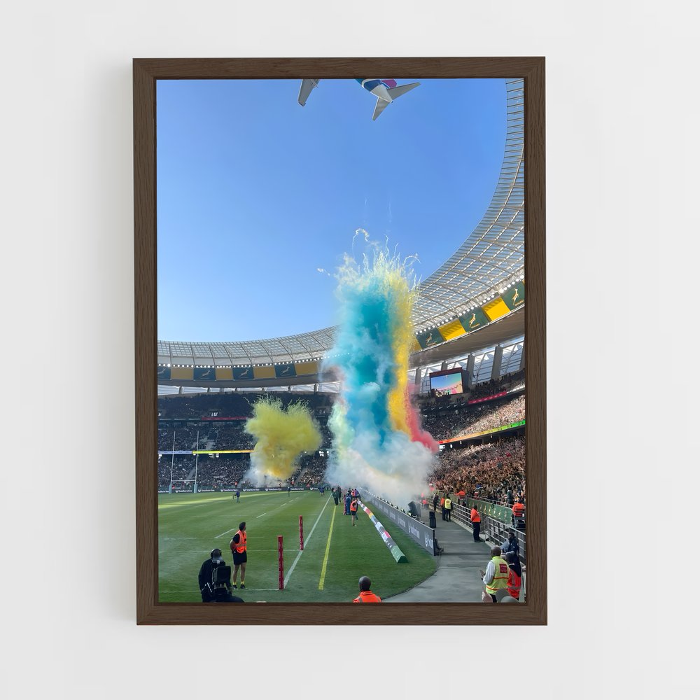 Poster Vol des Springboks – affiche Rugby (vue 5)
